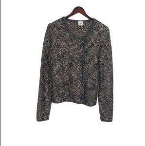 Cabi Ritz Gray Sweater Size M